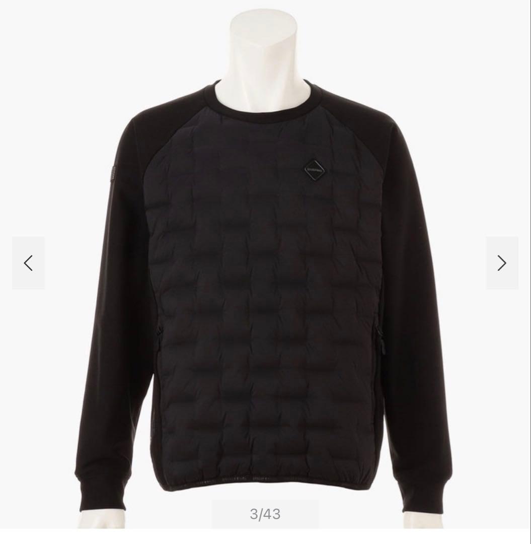 BRIEFING 2025ver.クルーネックハイブリッドダウンジャケット