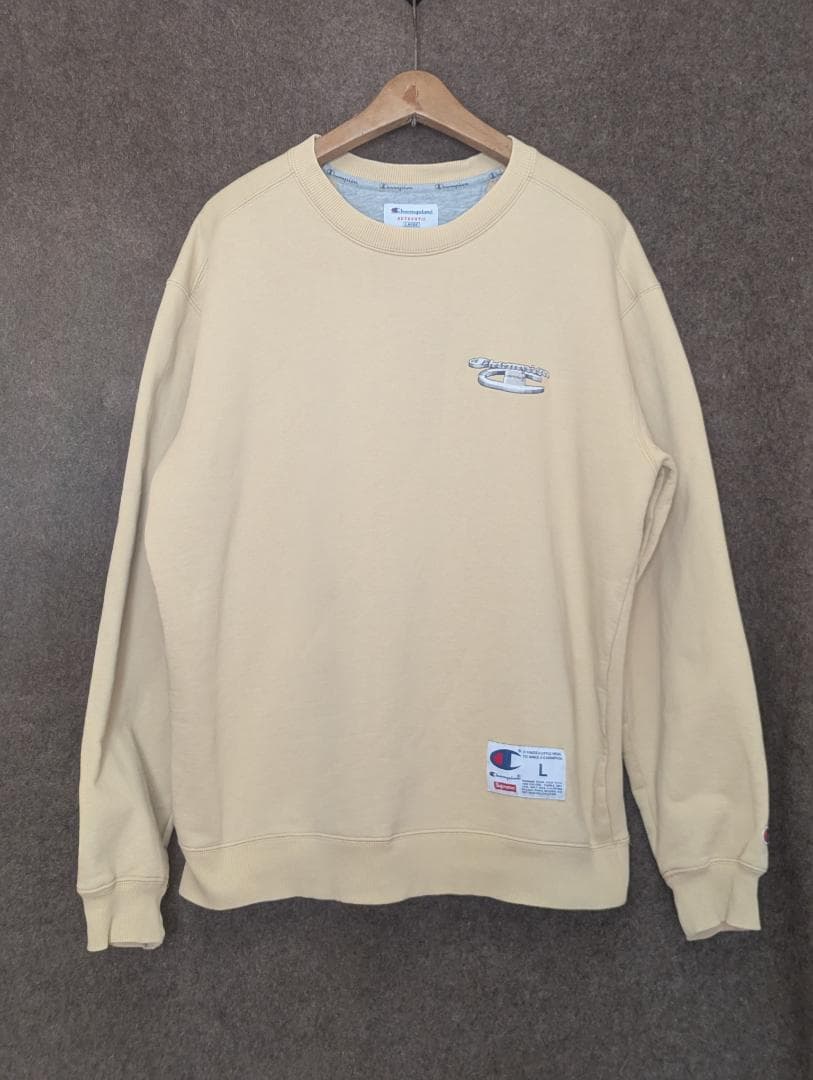 Supreme Champion Chrome Crewneck スウェット L
