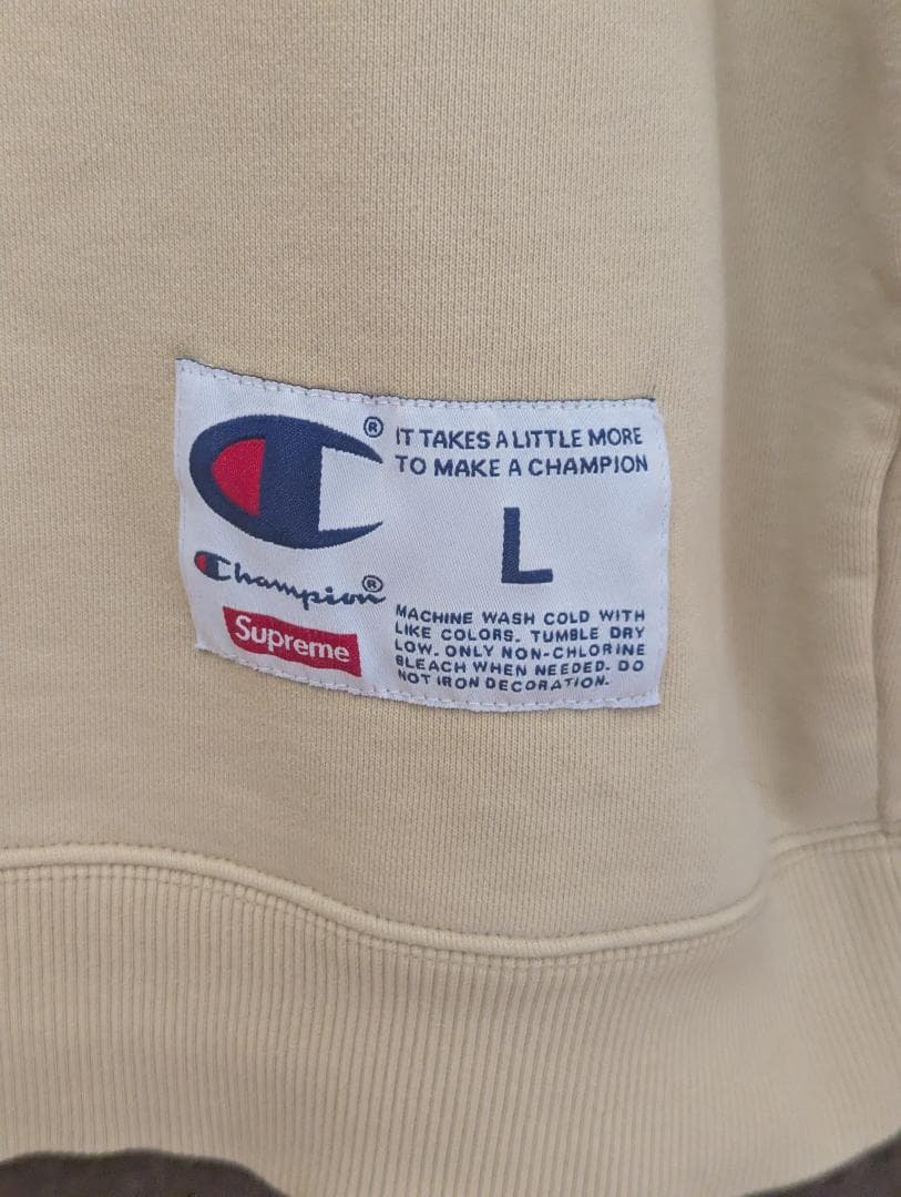 Supreme Champion Chrome Crewneck スウェット L