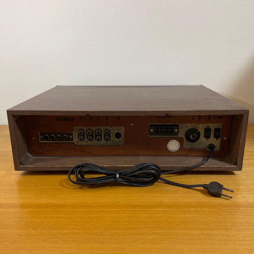 【動作品】パイオニア ステレオ レシーバーアンプES-2000（昭和レトロ）