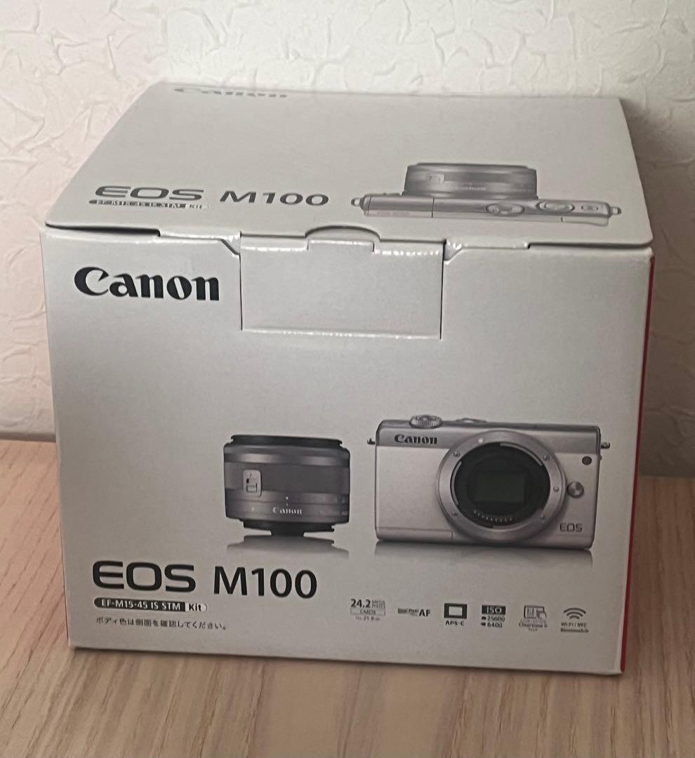 【期間限定値下げ！！】Canon EOS M100 ミラーレス一眼 ホワイト