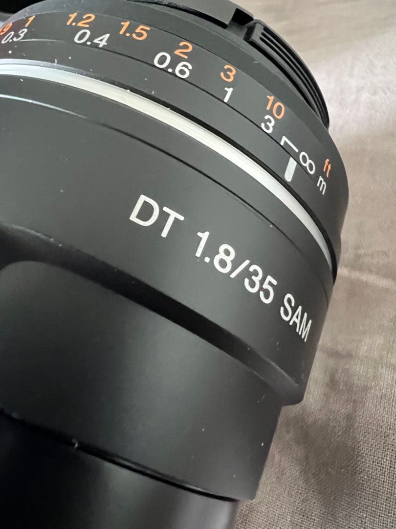 SONY DT35mm F1.8 SAM Aマウント レンズ　未使用品