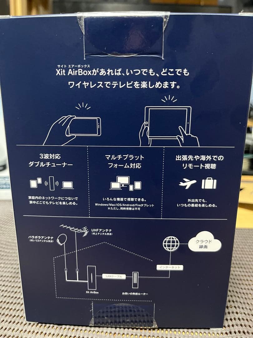 【送料込み】xit airbox +128GB録画用メモリースティック