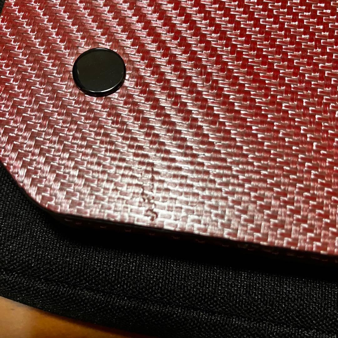 PUNK WORKSHOP mini box レッドカーボン　pc用