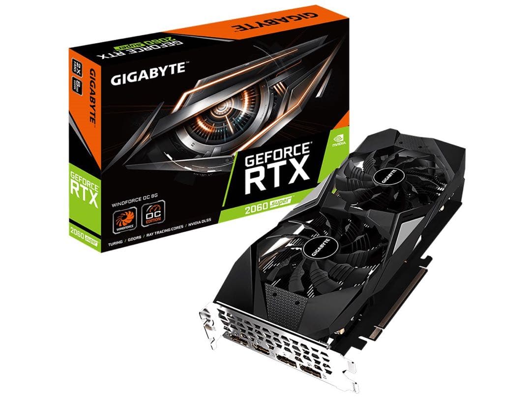 グラフィックボード・グラボ・ビデオカード GeForce RTX 2060 SUPER 8gb