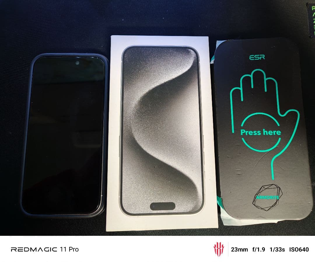 iPhone 15 Pro 本体 128GB ホワイトチタニウム SIMフリー