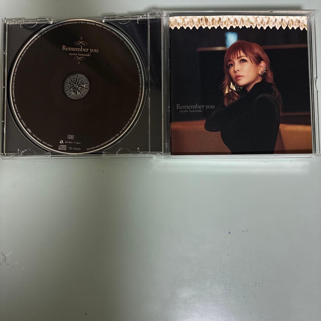 浜崎あゆみ Remember you CD+2blue ray
