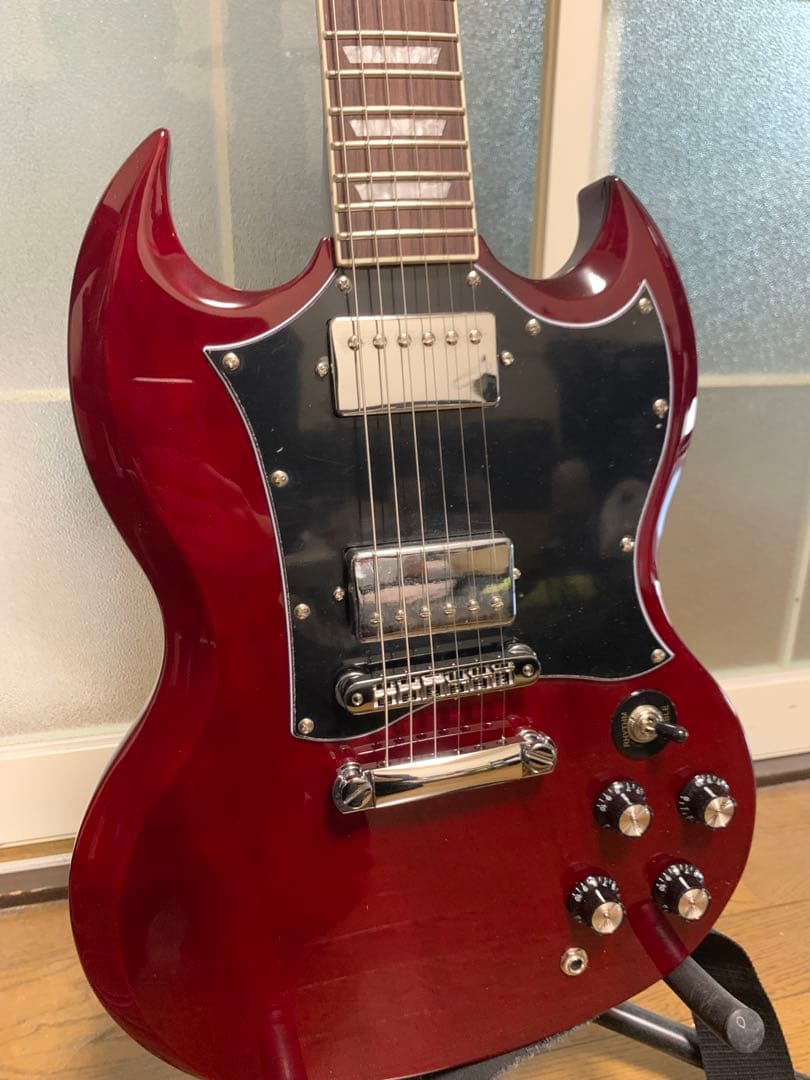 Blitz SGスタイル エレキギター レッド