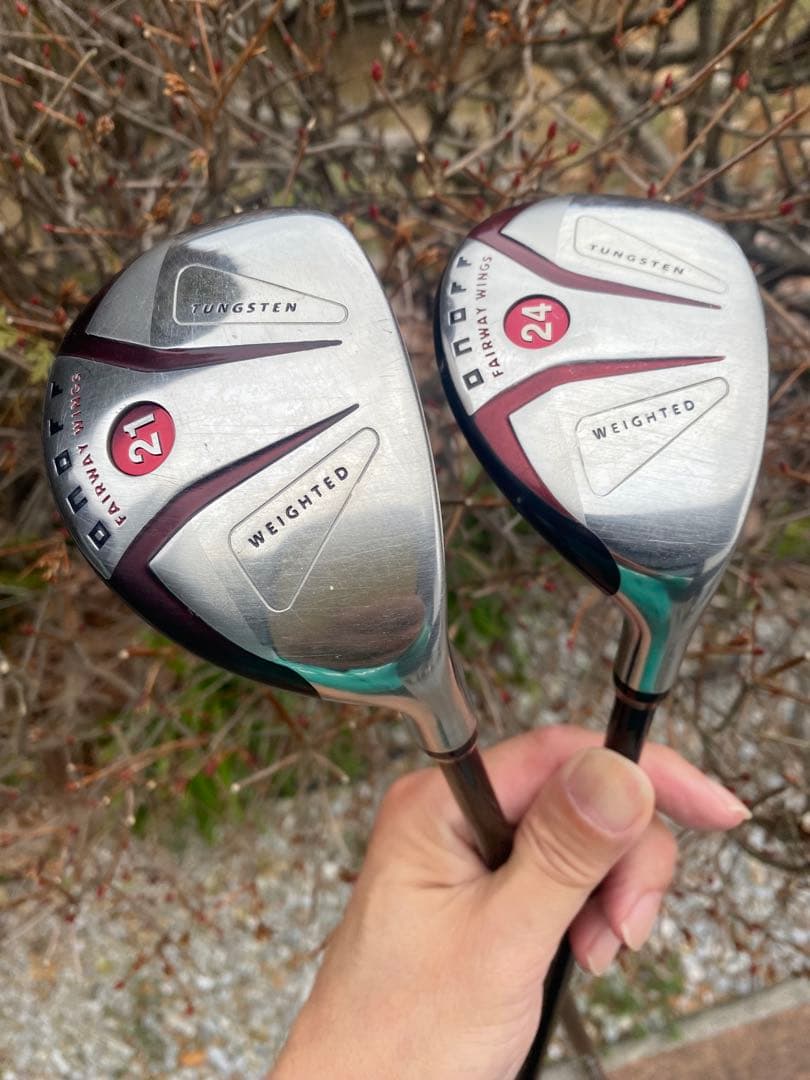 オノフ赤　ユーティリティ　U4 U5 2本セット