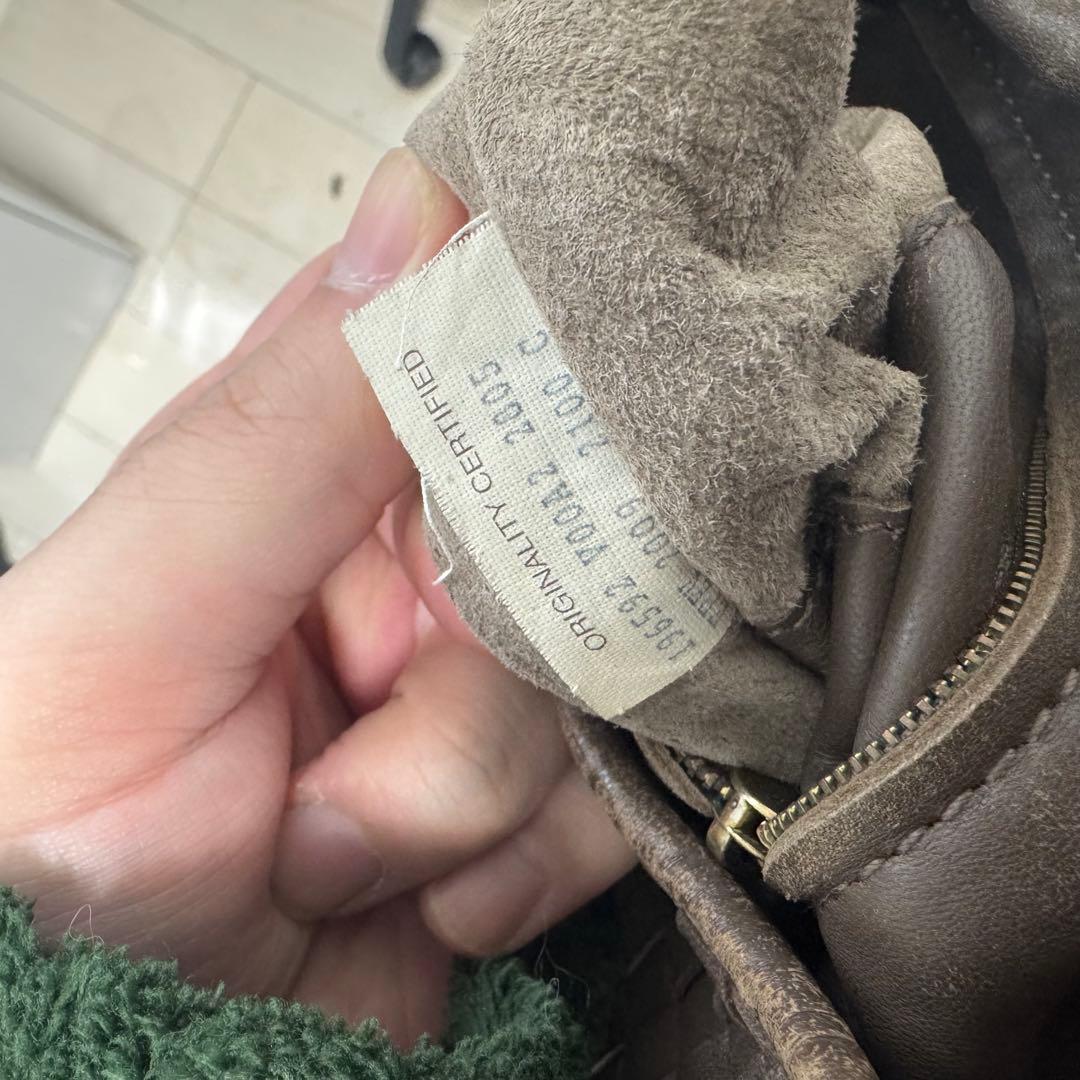 ボッデガヴェネタ ハンドバッグ ブラウン