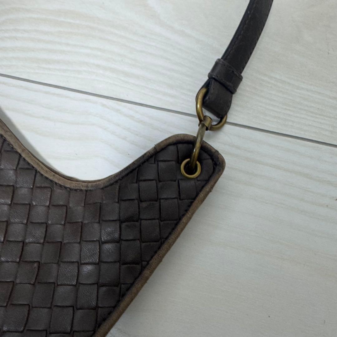 ボッデガヴェネタ ハンドバッグ ブラウン