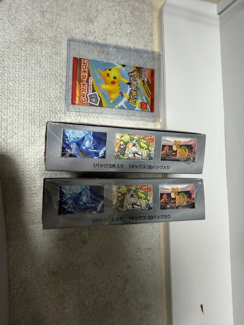 村*介様 ポケモンカードゲーム 古代の咆哮　2箱　 ピカチュウカード付き