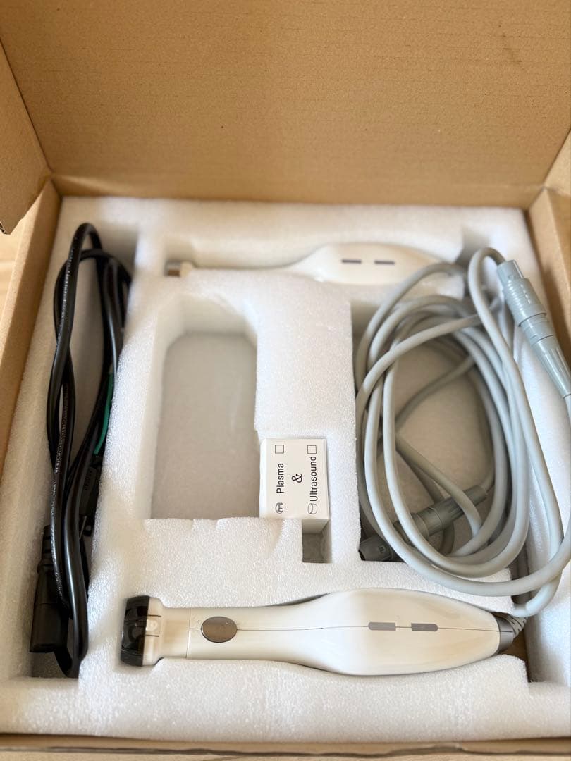 Plasma S プラズマシャワー＆超音波導入機（ガイド・付属品付）