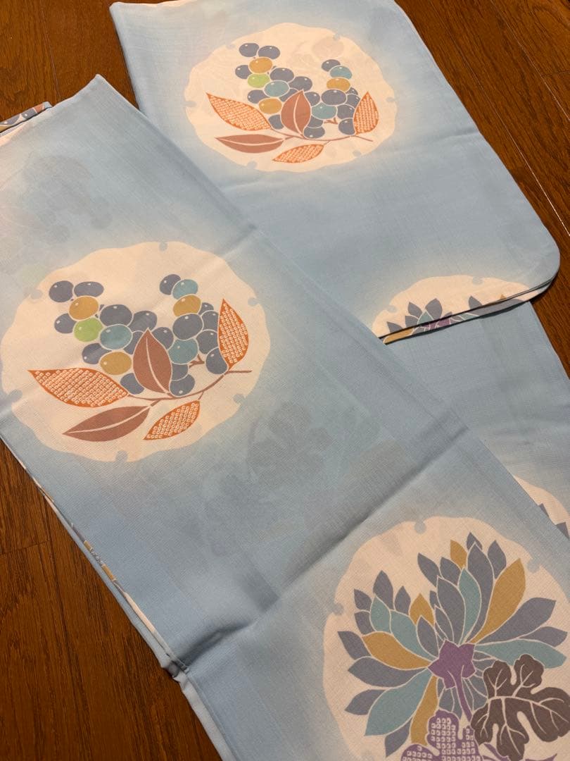 撫松庵　セオα 爽やかな　浴衣　夏着物