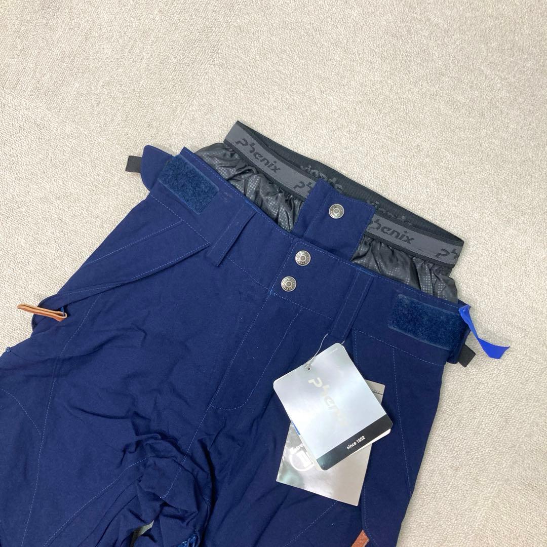 新品　phenix スキーウェア　XSサイズ　パンツ　ネイビー　防水　ストレッチ