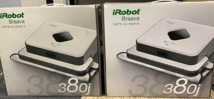 ★iRobot　ブラーバ380j　ホワイト　2台　NorthStarキューブ付