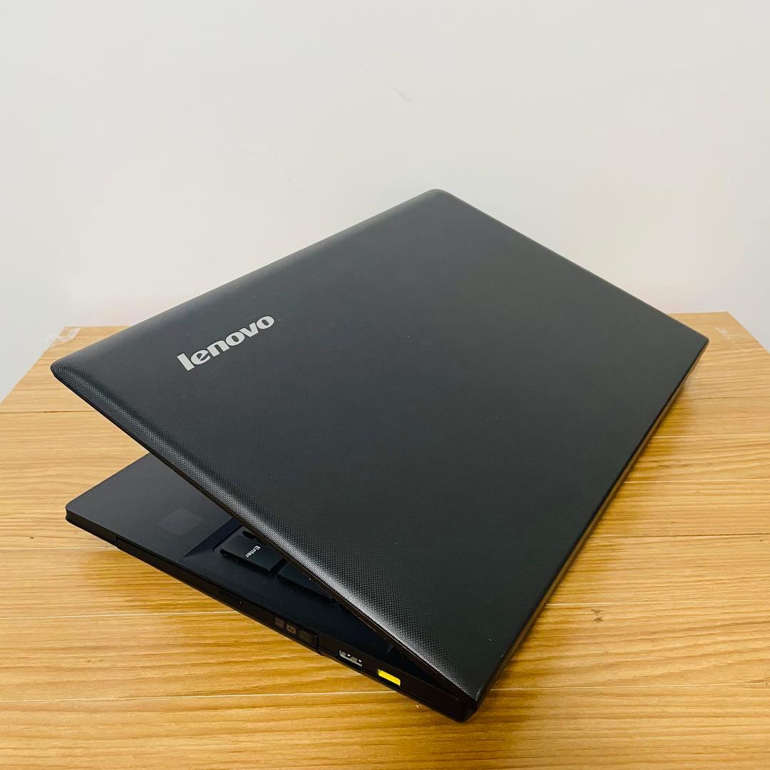 レノボブラックノートパソコン 大容量750ギガオフィスDVD②