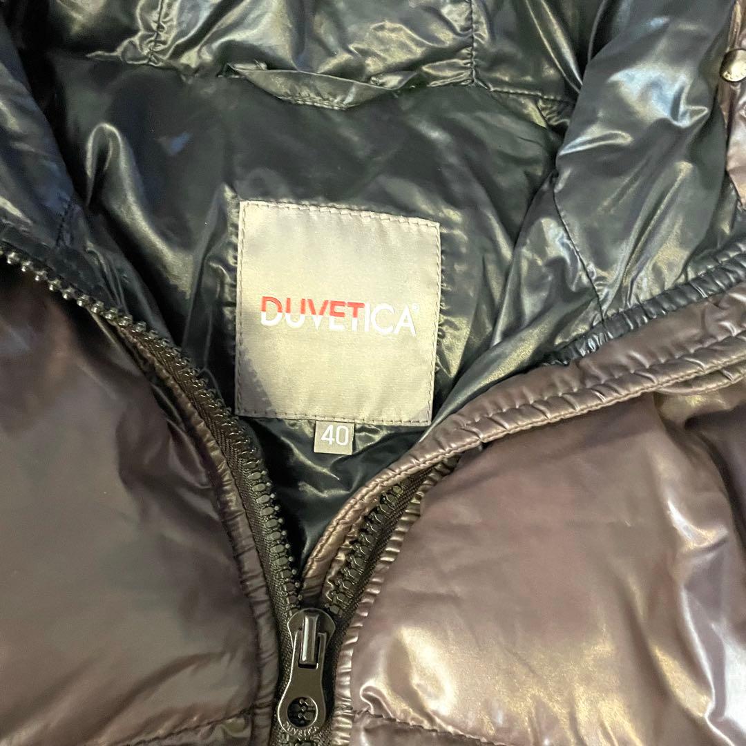 【美品】デュベティカ KAPPA ダウンコート Aライン ラクーンファー 光沢