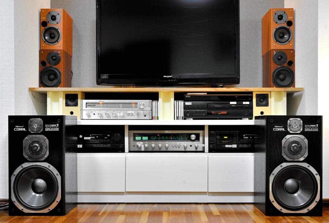 ★CORAL DX-THREE/Ⅱ 登場時の大きな話題を生んだコーラル自信作