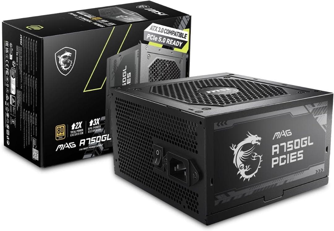 ※専用※ MSI 750W 電源ユニット MAG A750GL