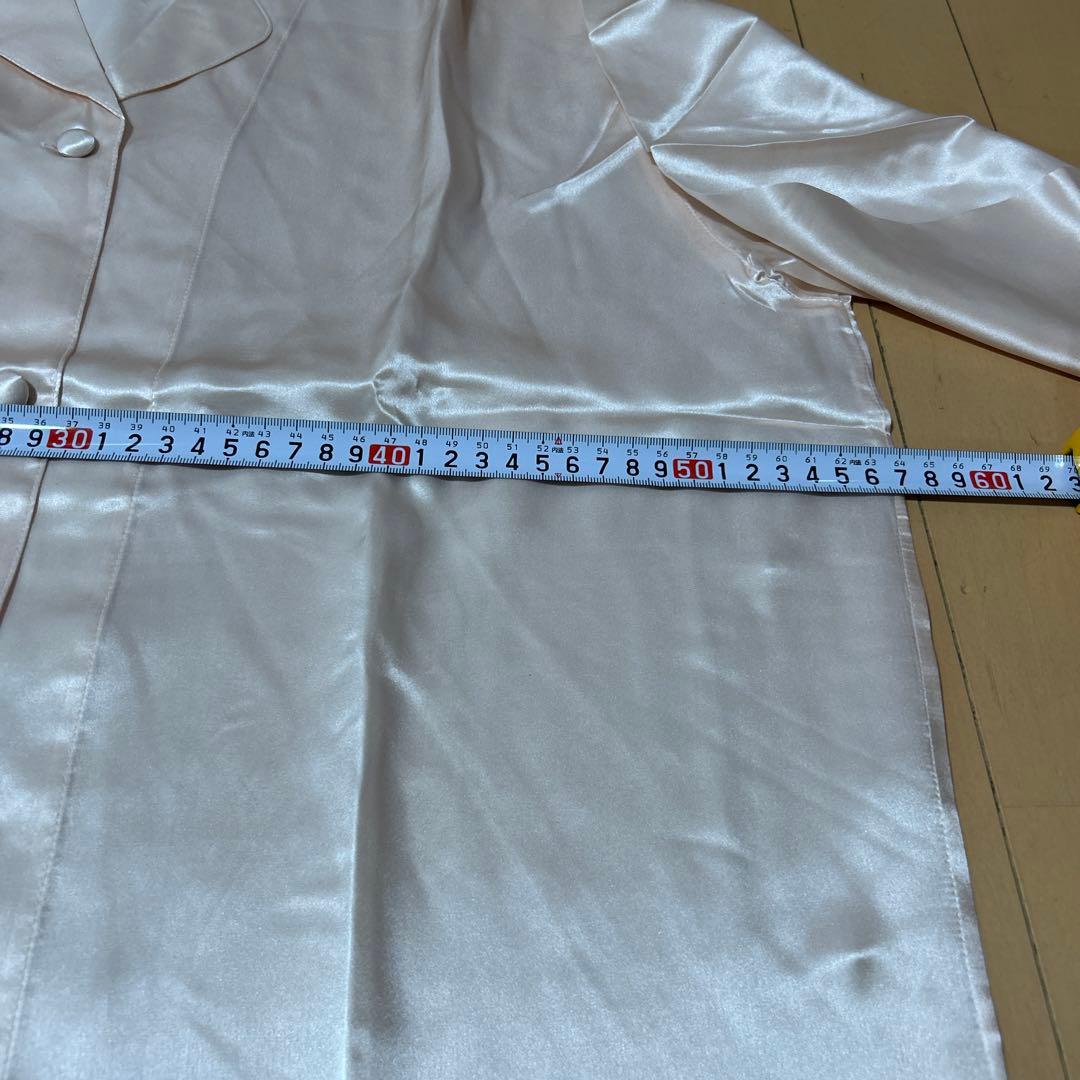 新品未使用ランコムLANCOMEシルク100%ピンクパジャマフリーサイズ