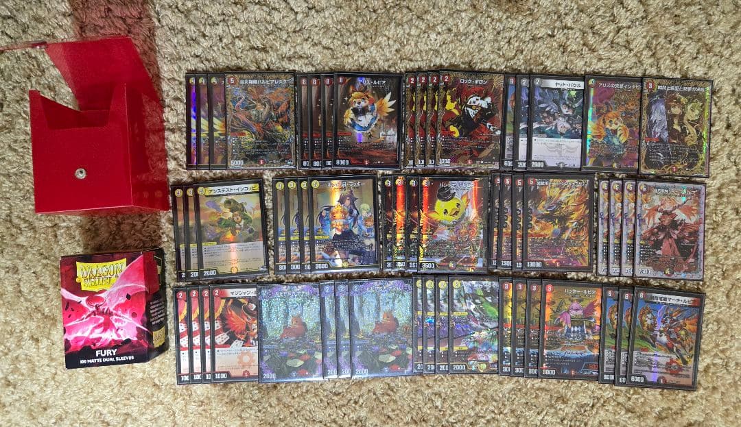 な*ー様 デュエマ　引退品　18万円相当！　デッキ　サプライ　カードまとめ売り