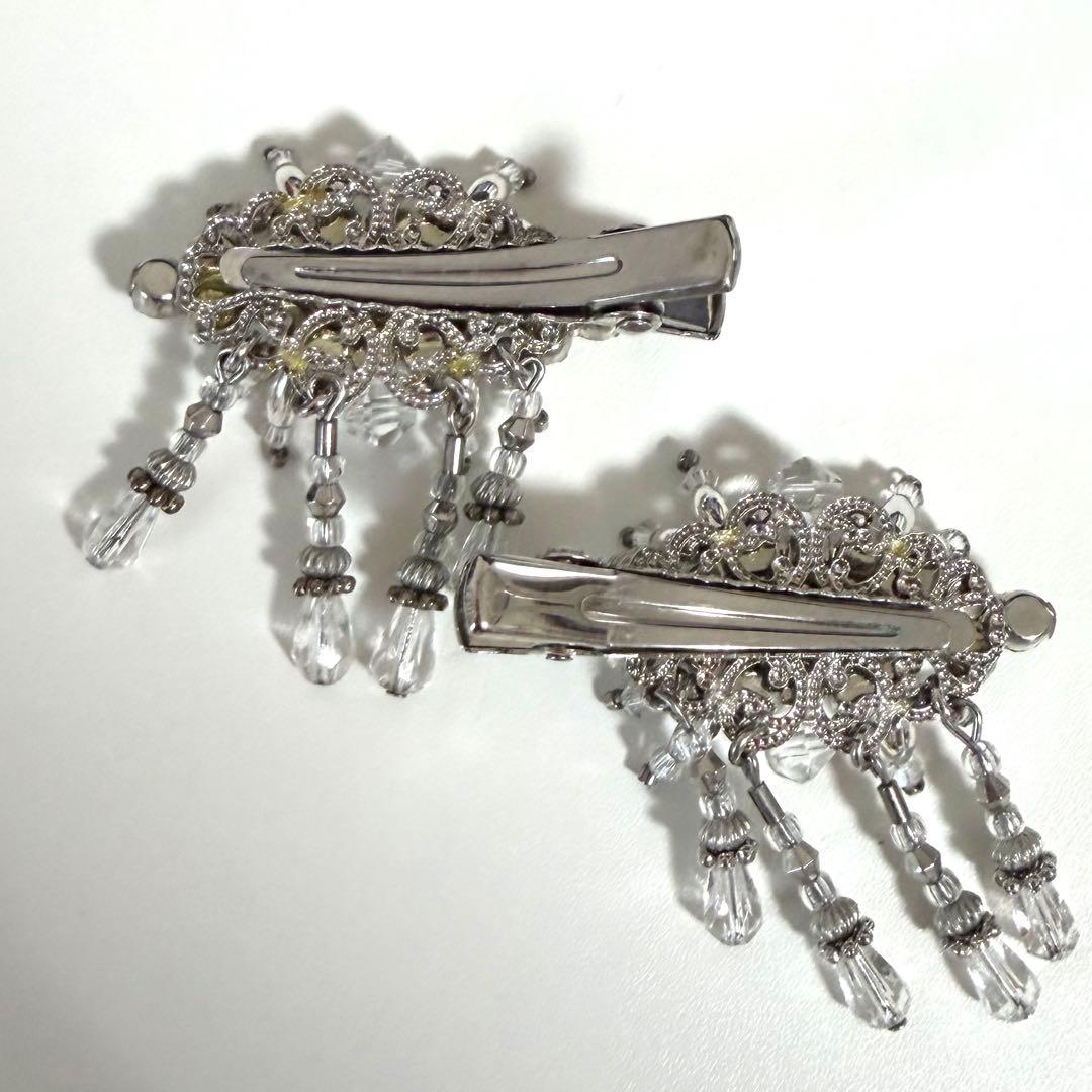 【tanakadaisuke/タナカダイスケ】crystal hair clip