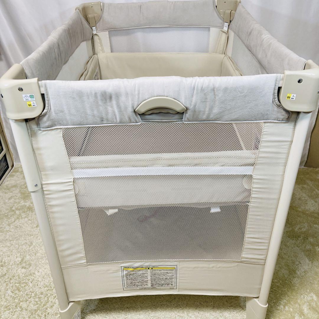 【極美品】アップリカココネルエアープラス ホワイトベージュ 最上級モデル