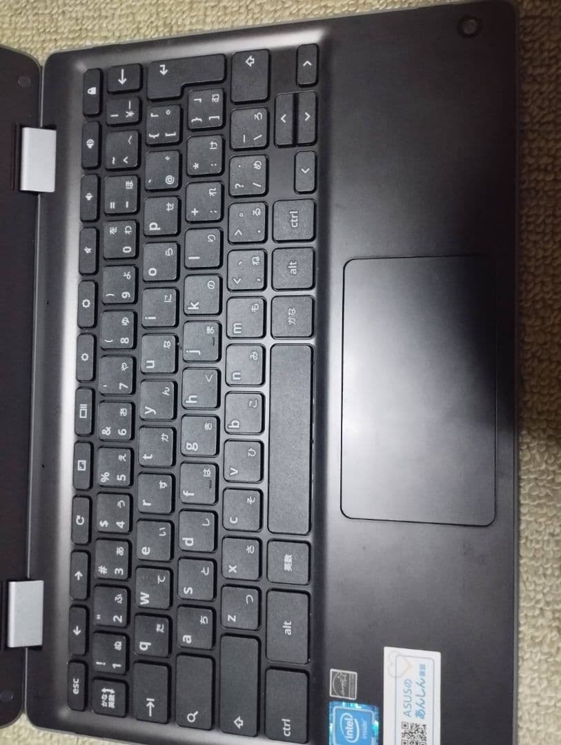 ASUS Chromebook ブラック 日本語配列