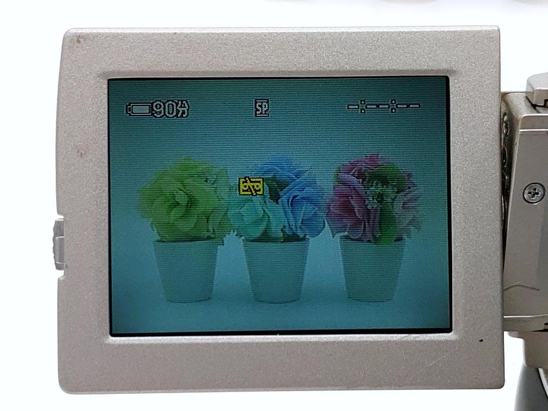 miniDVのダビングに！ SONY ビデオカメラ DCR-PC100