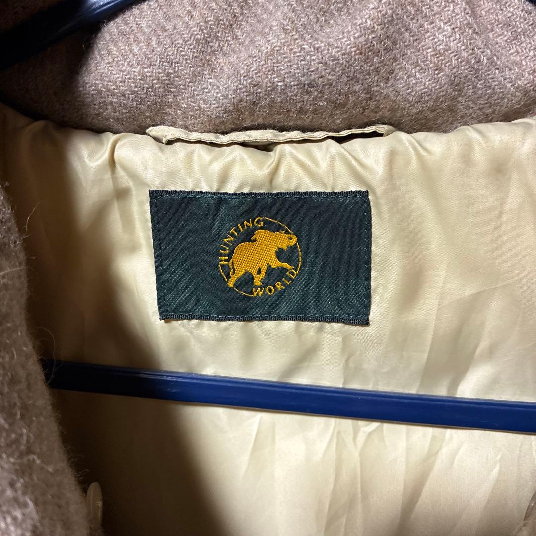 HUNTING WORLD ダウンジャケット ブラウン/ベージュ
