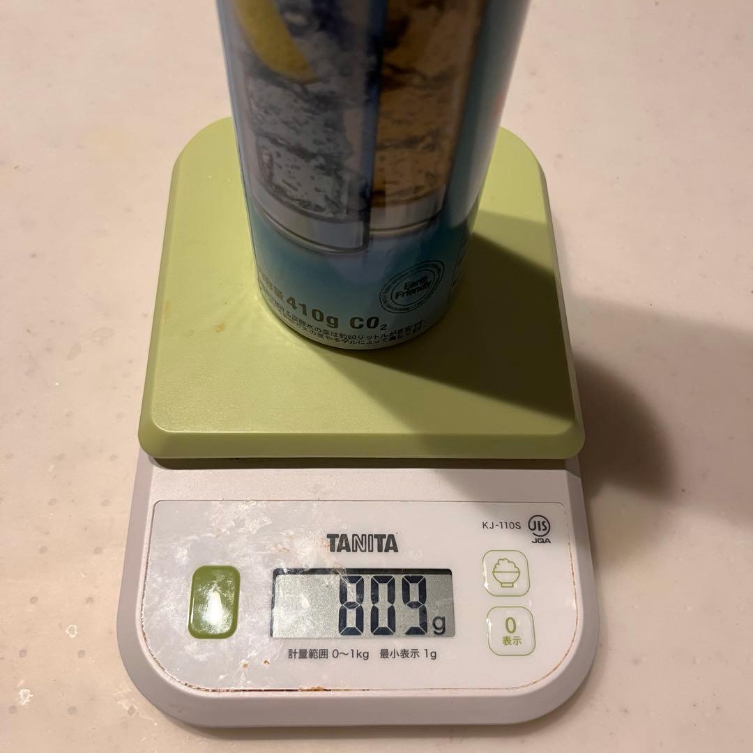 【特価】aarke 炭酸水メーカー ステンレス 炭酸ガス・取説付き