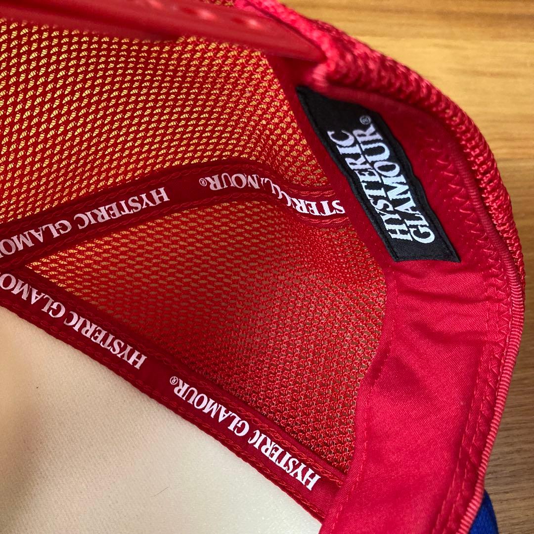 ヒステリックグラマー ストーンズコラボ メッシュキャップ