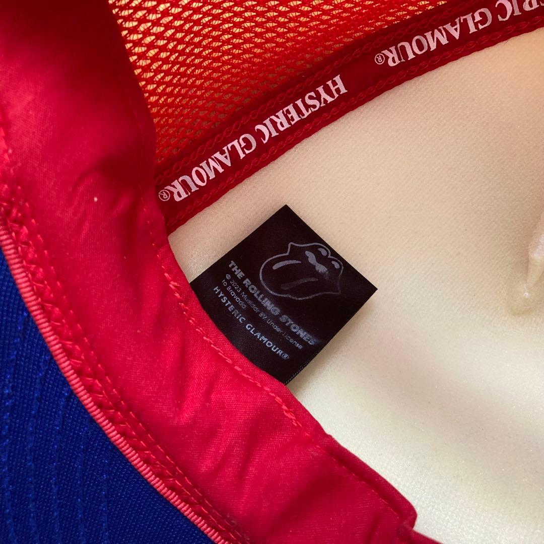 ヒステリックグラマー ストーンズコラボ メッシュキャップ