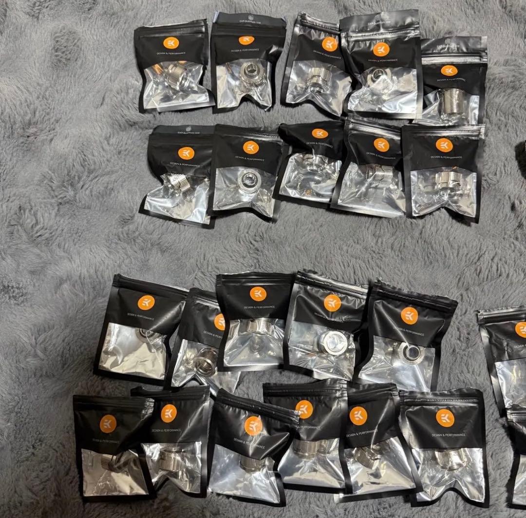 本格水冷 ekwb Nickel フィッティング セット