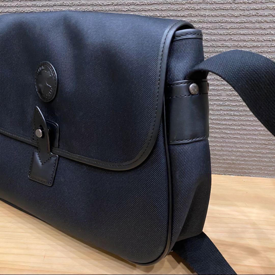 ほぼ未使用 HUNTING WORLD メッセンジャーバッグ メンズ ブラック