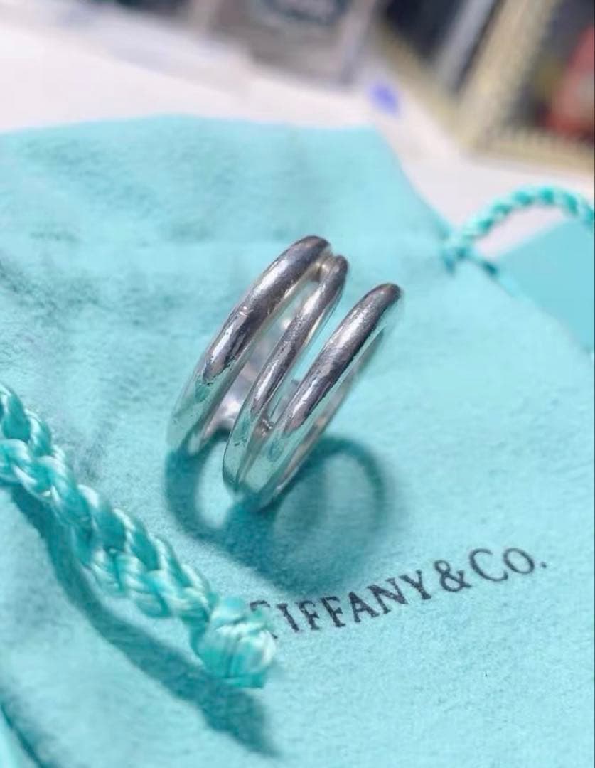 ティファニー Tiffany ダイアゴナル リングSV925