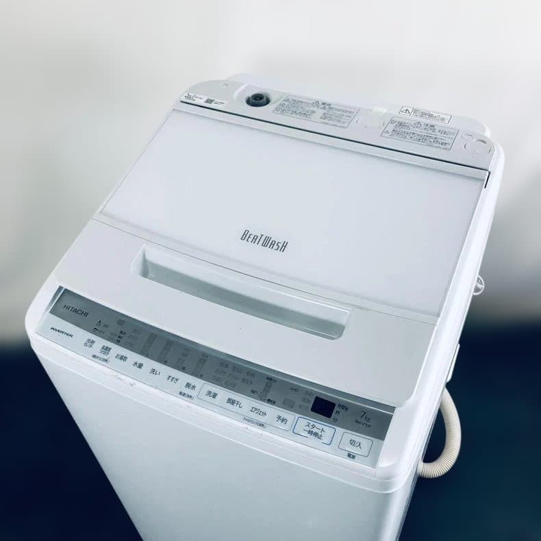 ★送料・設置無料★ 中古 大型洗濯機 日立 (No.0449)