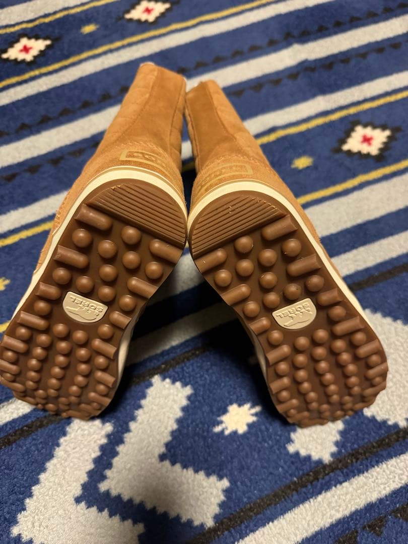 SOREL ブラウン ムートンブーツ　25
