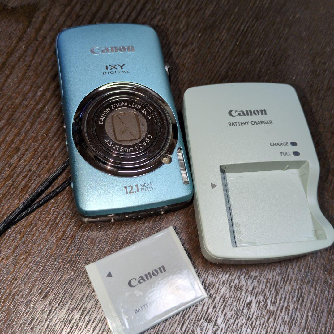 Canon IXY DIGITAL 12.1メガピクセル コンパクトカメラ
