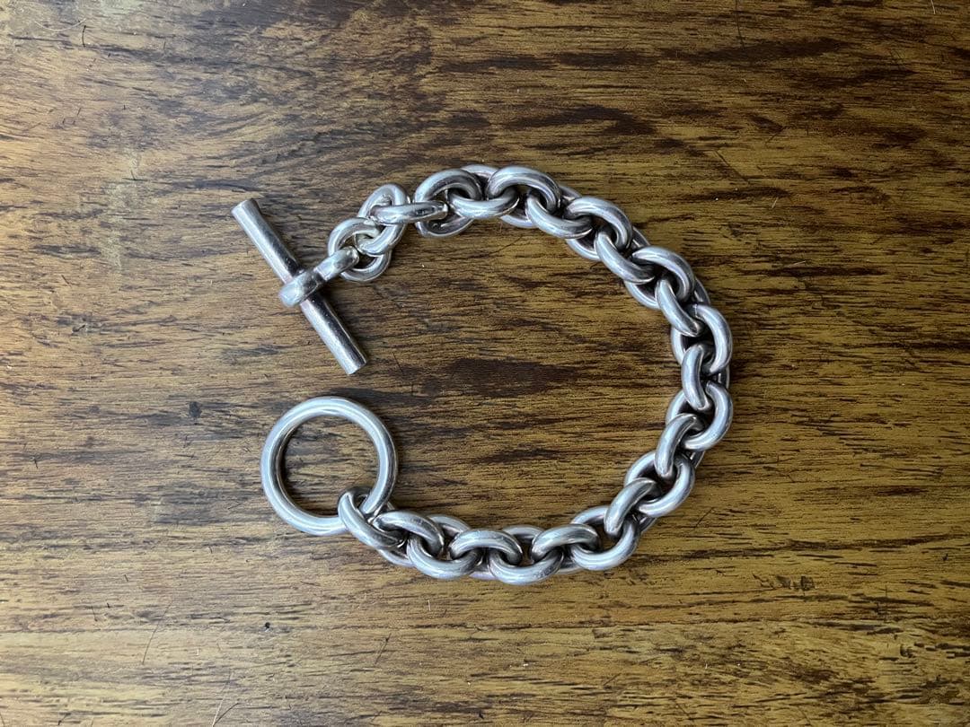 シルバー ９２５チェーンブレスレット