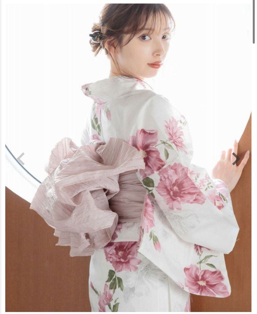 Dita(ディータ) 浴衣セット 【朱風の花重ね】