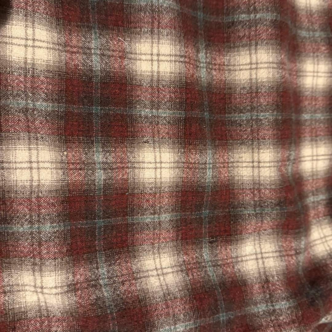 70s pendleton ボードシャツ　オンブレ　ビッグサイズ