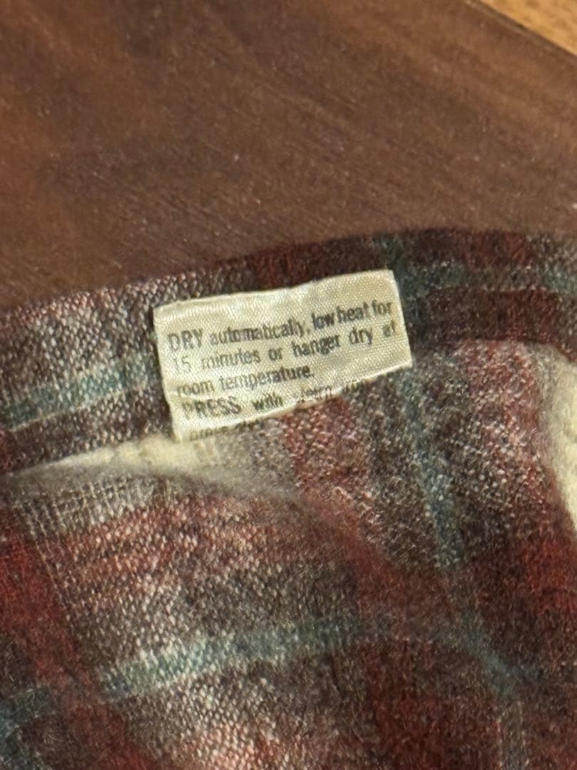 70s pendleton ボードシャツ　オンブレ　ビッグサイズ