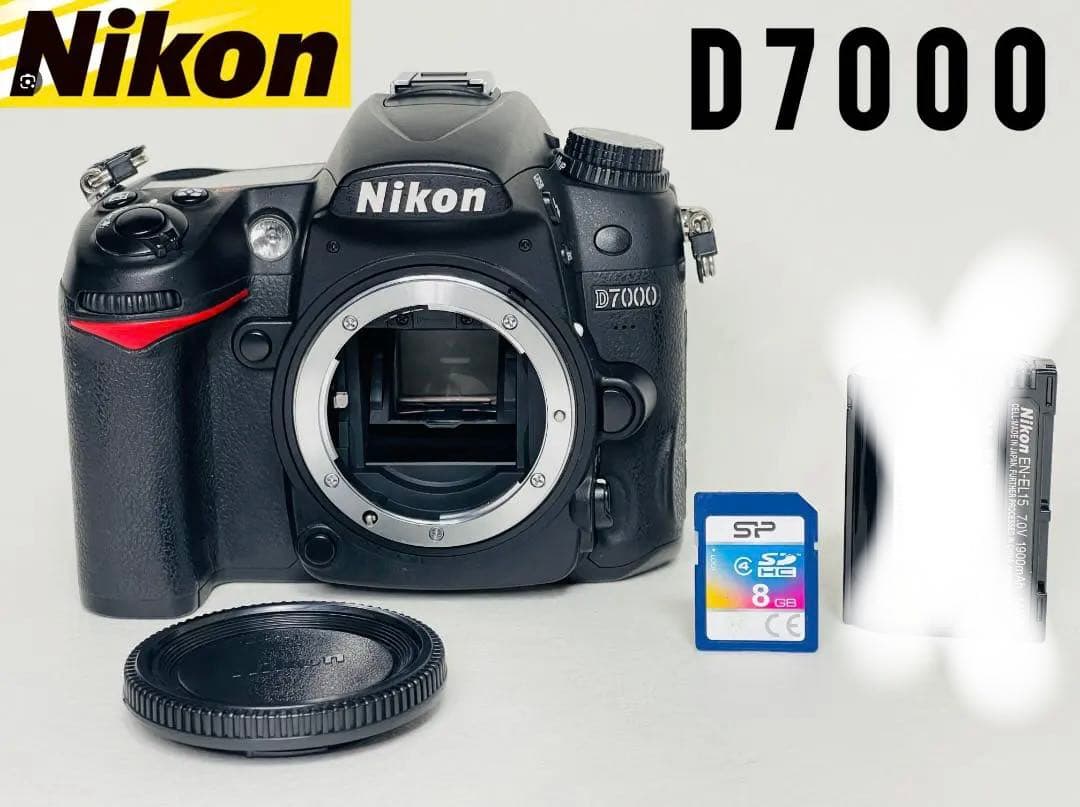 ★使用頻度少なめ！ショット数4,987回★ 美品 Nikon D7000 ボディ