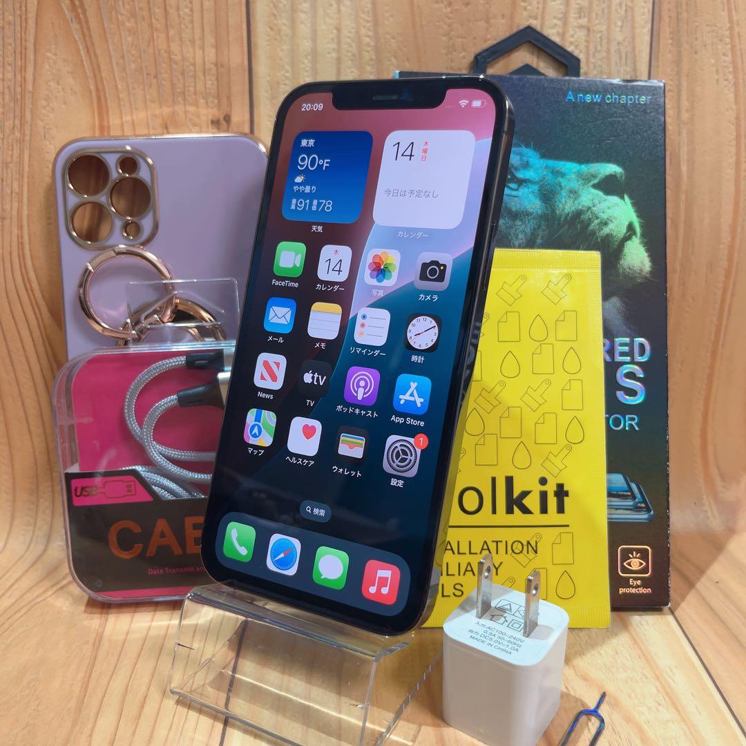 SIMフリー 本体 iPhone 12 Pro 256GB グラファイト507