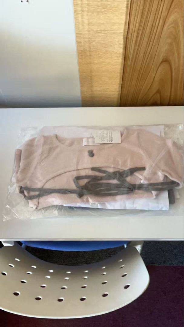 値下 HONEYMEW ビッグリボンガーター風アンサンブルトップス フリーサイズ