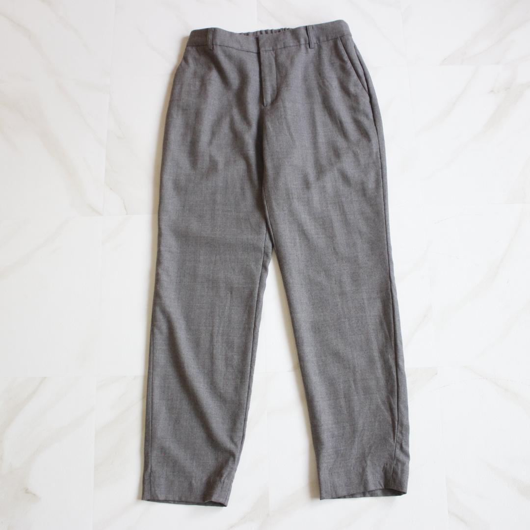 【美品】グリーンレーベルリラクシング セットアップスーツ M ノーカラー パンツ