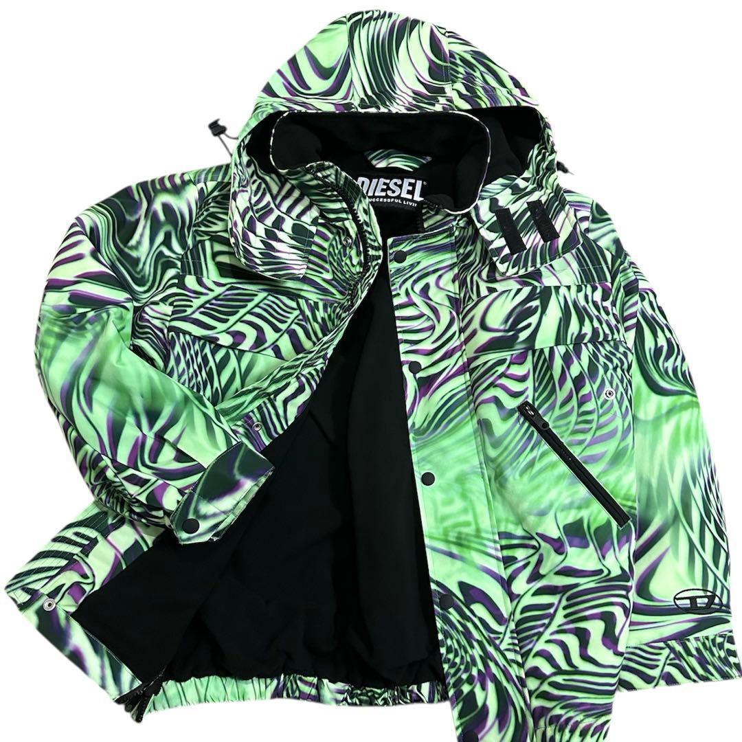 ひ*き様 DIESEL ディーゼル 2Way ウィンタージャケット スキー スノ