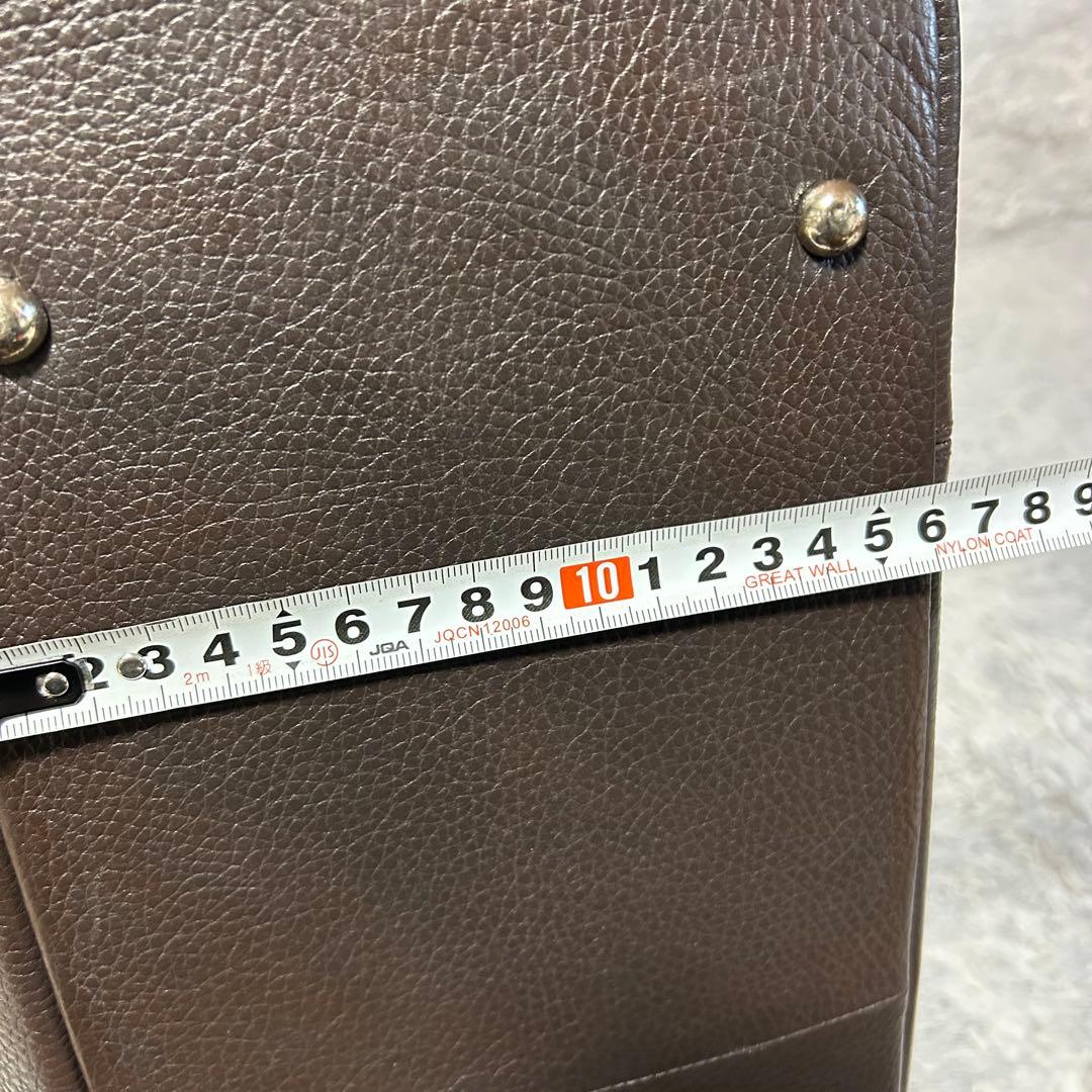 UNITED ARROWS ユナイテッドアローズ　ビジネスレザートートバッグ　茶